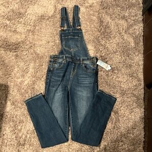 Cat & Jack Women's Blue Denim Overalls